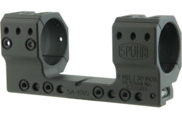 Image of Spuhr Unimounts 34 AI DOVE Rifle Scope Mount 35mm/1.378in 31 MOA, Black, SA-4901