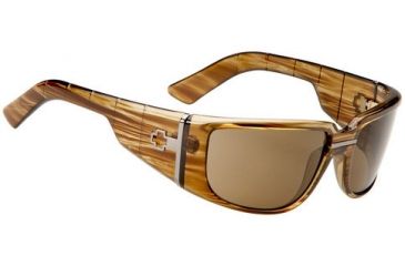 Image of Bronsen Brown Stripe Tortoise Frame, Bronze Lens 671065316069