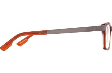 Image of Spy Optic Abel Eyeglass Frames, Trans Sepia/Gunmetal Frame, 573357304000
