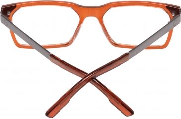 Image of Spy Optic Abel Eyeglass Frames, Trans Sepia/Gunmetal Frame, 573357304000