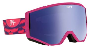 Image of Spy Optic Ace Ski Goggles - Rasberry Swirl Frame, Pink W/ Dark Blue Spectra &amp; Pink Lens, 310071184401