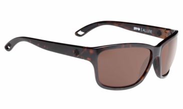 Image of Spy Optic Allure Single Vision Prescription Sunglasses, Classic Tortoise Frame, Happy Bronze Lens-673249808865SV