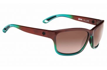 Image of Spy Optic Allure Single Vision Prescription Sunglasses, Mint Chip Fade Frame, Happy Bronze Polar Lens, Polarized-673249552885SV