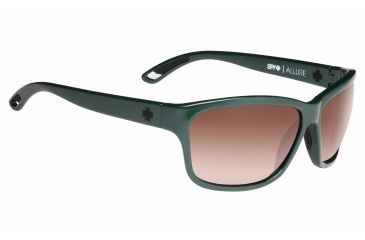 Image of Spy Optic Allure Single Vision Prescription Sunglasses, Sea Green Frame, Happy Bronze Fade Lens-673249043355SV