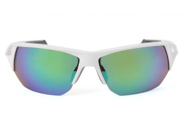 Image of Spy Optic Alpha Sunglasses w/ White Frame &amp; Bronze Green Spectra Lens