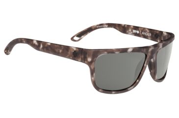 Image of Spy Optic Angler Single Vision Prescription Sunglasses, Soft Matte Smoke Tort Frame, Polarized, 673237289864SV