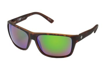 Image of Spy Optic Arcylon Eyewear - Unisex - Sunglasses, Soft Matte Dark Tort Frame, Happy Bronze W/green Spectra Lens, 673521109225