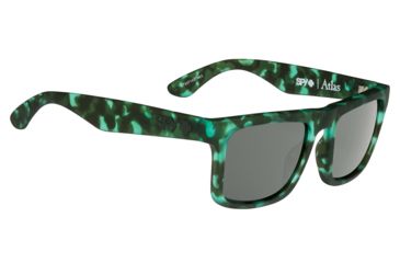 Image of Spy Optic Atlas Progressive Prescription Sunglasses, Soft Matte Green Tortoise Frame, 673371437863PR