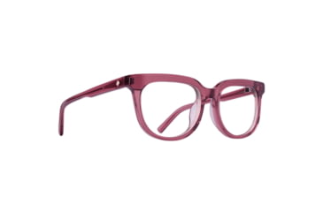 Image of Spy Optic Bewilder Optical 55 Translucent Salmon Sunglasses, Clear, One Size, 151773