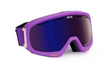 Image of Spy Optic Bias Goggles - Ultra Purple - Bronze W/Dark Blue Spectra Lens 310226219077