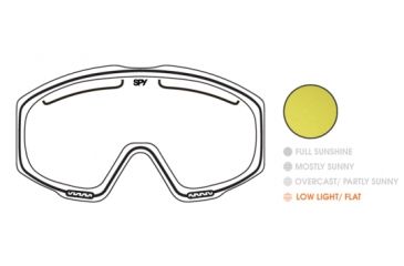Image of Spy Optic Bias Replacement Lens - Yellow 101018000238