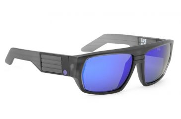 Image of Spy Optic Blok Sunglasses w/ Black Ice Frame &amp; Purple Spectra Lens