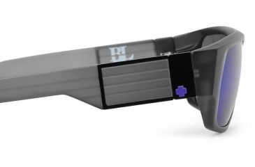 Image of Spy Optic Blok Sunglasses w/ Black Ice Frame &amp; Purple Spectra Lens