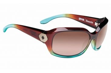 Image of Spy Optic Bonnie Sunglasses, Mint Chip Fade Frame, Happy Bronze Polar Lens 673251552885
