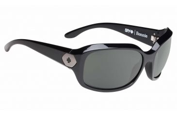 Image of Spy Optic Bonnie Sunglasses, Black Frame, Happy Grey Green Polar Lens 673251887864
