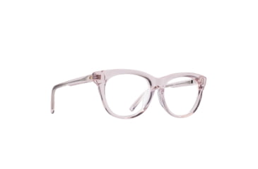 Image of Spy Optic Boundless Optical 55 Sunglasses, Soft Translucent Blush Frame, Clear Lens, Medium/Large, 134092