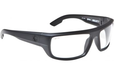 Image of Spy Optic Bounty Sunglasses - Black Frame and ANSI Clear Lens 673017038094