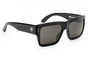 Image of Spy Optic Bowery Sunglasses w/ Black Frame &amp; Grey Polar Lens