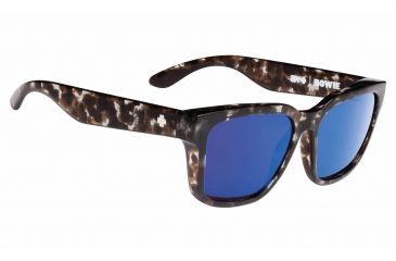 Image of Spy Optic Bowie Sunglasses, Smoke Tort Frame, Happy Bronze w/ Blue Spectra Lens 673247888280