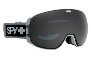 Image of Spy Optic Bravo Ski Goggles - Elemental GrayFrame, Dark Gray &amp; Yellow Contact Lens, 313222144377