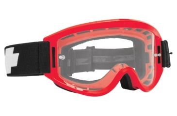 Image of Spy Optic Breakaway Goggles w/Shield Lens Shape, Red  Frame, Clear AFP Lens Color 0323291512100