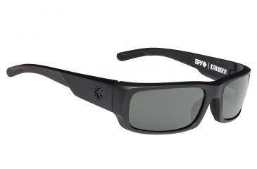 Image of Spy Optic Caliber Progressive Prescription Sunglasses, Matte Black Frame, 673374374863PR