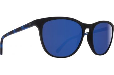 Image of Spy Optic Cameo Progressive Prescription Sunglasses, Soft Matte Black/Navy Tort Frame, 673373845503PR
