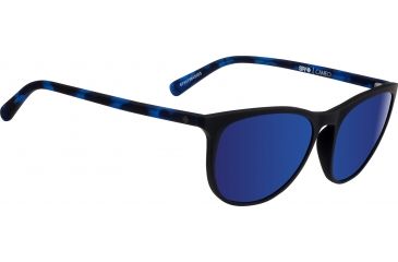 Image of Spy Optic Cameo Progressive Prescription Sunglasses, Soft Matte Black/Navy Tort Frame, 673373845503PR