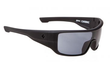 Image of Spy Optic Carbine Sunglasses w/ Matte Black Frame &amp; Grey Polarized Lens
