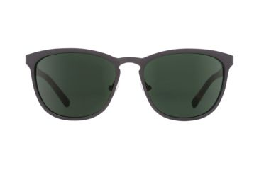 Image of Spy Optic Cliffside Sunglasses, Matte Black/Matte Honey Tortoise Frame, Happy Gray/Green Lens, 873500764863