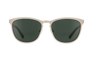 Image of Spy Optic Cliffside Sunglasses, Matte Gold/Gloss Black Frame, Happy Gray/Green Lens, 873500766863