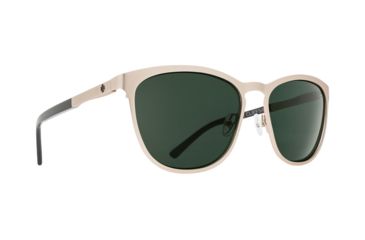 Image of Spy Optic Cliffside Sunglasses, Matte Gold/Gloss Black Frame, Happy Gray/Green Lens, 873500766863