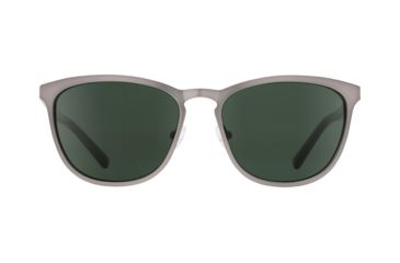 Image of Spy Optic Cliffside Sunglasses, Matte Gunmetal/Matte Translucent Seaweed Frame, Happy Gray/Green Lens, 873500767863