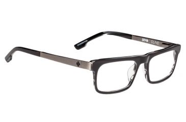 Image of Spy Optic Clive Bifocal Prescription Eyeglasses, Black Horn/Gunmetal Frame, 573355847000BI