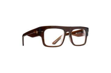 Image of Spy Optic Coleson 55 Men's Sunglasses, Java Frame, Demo w/ Spy+ Lens Print Lens, Medium, 115700