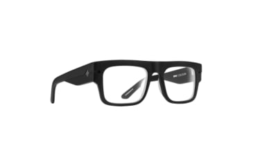 Image of Spy Optic Coleson 55 Men's Sunglasses, Matte Black Frame, Demo w/ Spy+ Lens Print Lens, Medium, 115697