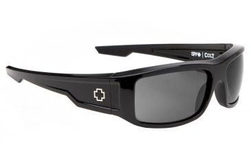 Image of Spy Optic Colt Sunglasses - Black Frame and Grey Lens 673037038129