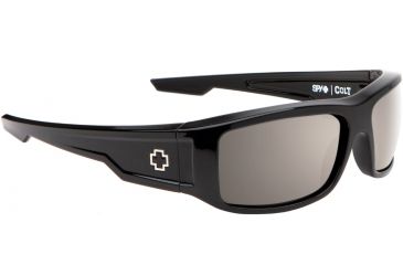 Image of Spy Optic Colt Sunglasses - Black Frame and Happy Bronze Polarized W/ Black Mirror Lens 673075038832