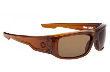 Image of Spy Optic Colt Sunglasses - Brown Ale Frame and Bronze Lens 673037139069