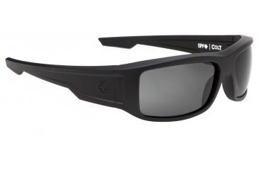 Image of Spy Optic Colt Sunglasses - Matte Black Frame and Grey Lens 673037374129