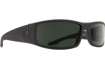 Image of Spy Optic Cooper Single Vision Prescription Sunglasses, Soft Matte Black Frame, Polarized, 670195973864SV