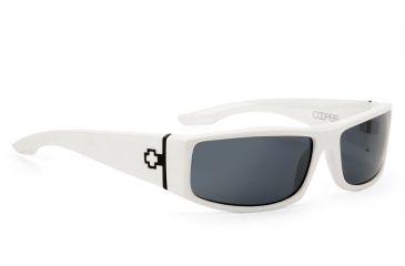 Image of Spy Optic Cooper Single Vision Prescription Sunglasses - White Frame 570195638000RX