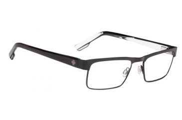 Image of Spy Optic Cullen Prescription Eyeglasses, Matte Black/Black Horn Frame, 573350110000