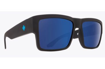 Image of Spy Optic Cyrus Single Vision Prescription Sunglasses, AF Soft Matte Black Frame, 183409973281SV