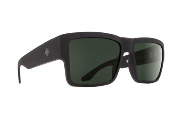 Image of Spy Optic Cyrus Single Vision Prescription Sunglasses, Soft Matte Black Frame - 673180973864SV