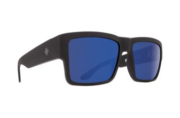 Image of Spy Optic Cyrus Single Vision Prescription Sunglasses, Soft Matte Black Frame - 673180973821SV