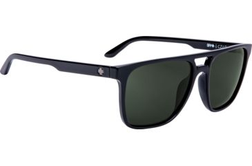 Image of Spy Optic Czar Single Vision Prescription Sunglasses, Black Frame, Polarized, 673526038864SV