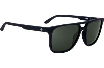Image of Spy Optic Czar Single Vision Prescription Sunglasses, Soft Matte Black Frame, 673526973863SV