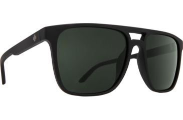 Image of Spy Optic Czar Single Vision Prescription Sunglasses, Soft Matte Black Frame, 673526973863SV