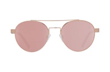 Image of Spy Optic Deco Progressive Prescription Sunglasses, Soft Matte Rose Gold/Matte Black Frame, 673308586549PR